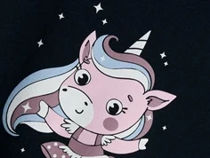 Name It sweatshirt dark sapphire med ballerina